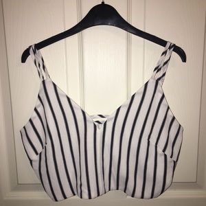 Striped Crop Top